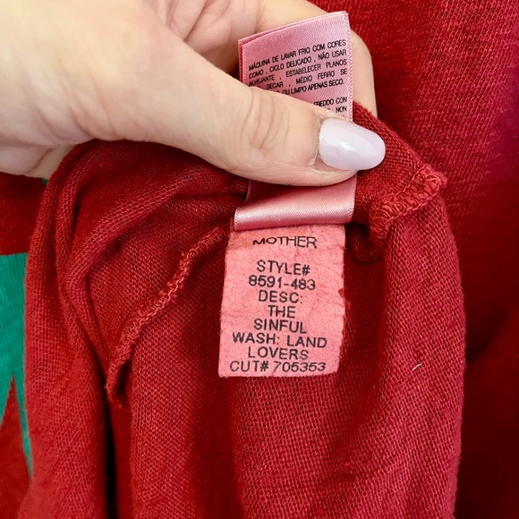 MOTHER The Sinful Land Lovers Tee - Picture 2 of 5